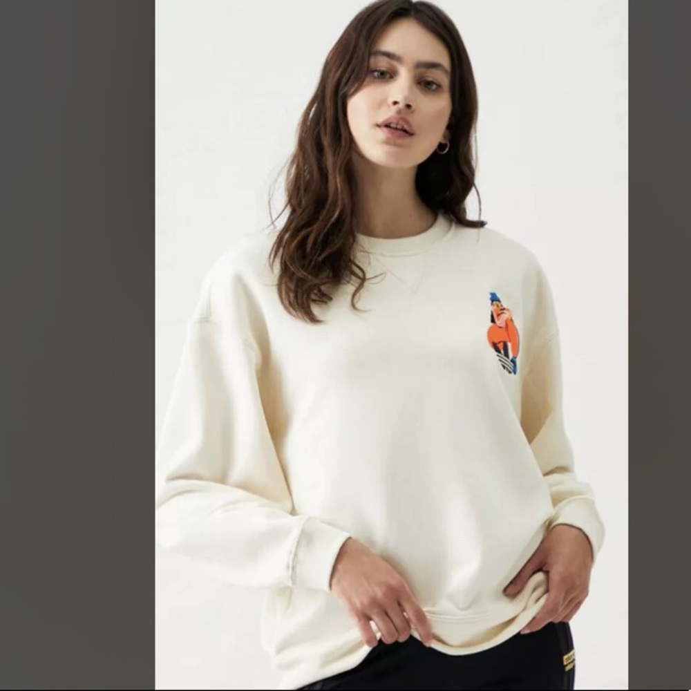 Adidas Sweatshirts NWT Cream, Women's Size S